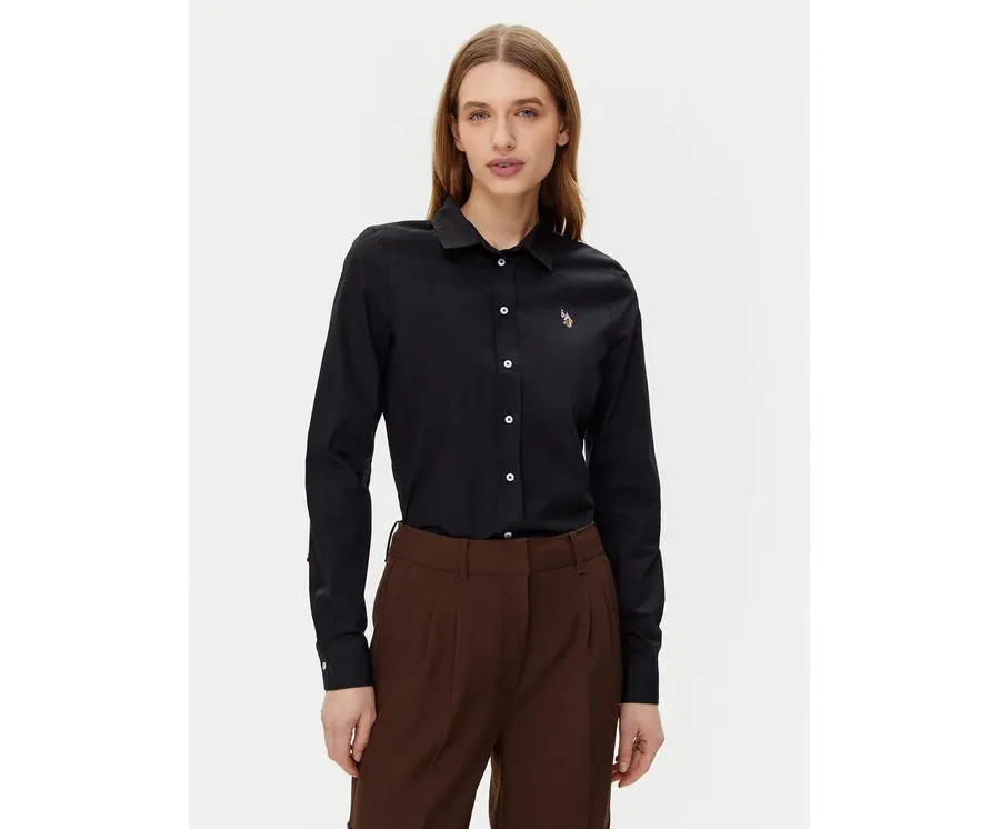 obrazek 1 U.S. Polo Assn. Koszula WUP1306 Czarny Regular Fit