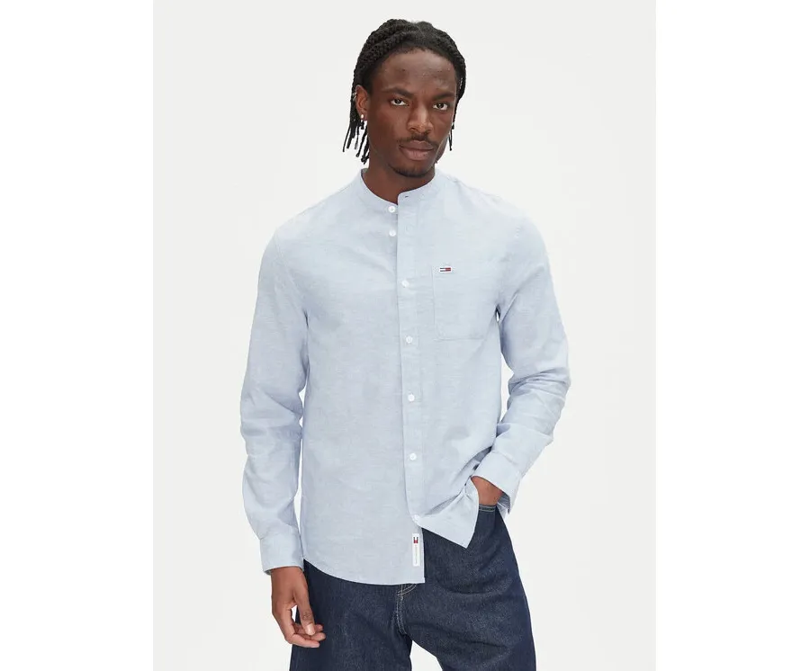 obrazek 1 Tommy Jeans Koszula DM0DM20876 Niebieski Regular Fit