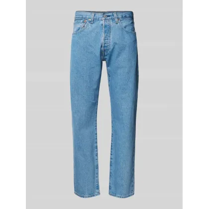 Zdjęcie Jeansy o kroju regular fit z 5 kieszeniami model ‘501’