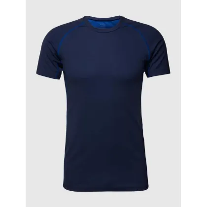 Zdjęcie T-shirt z paskami w kontrastowym kolorze
