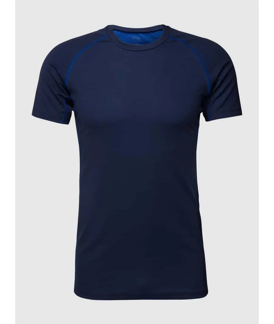obrazek 1 T-shirt z paskami w kontrastowym kolorze
