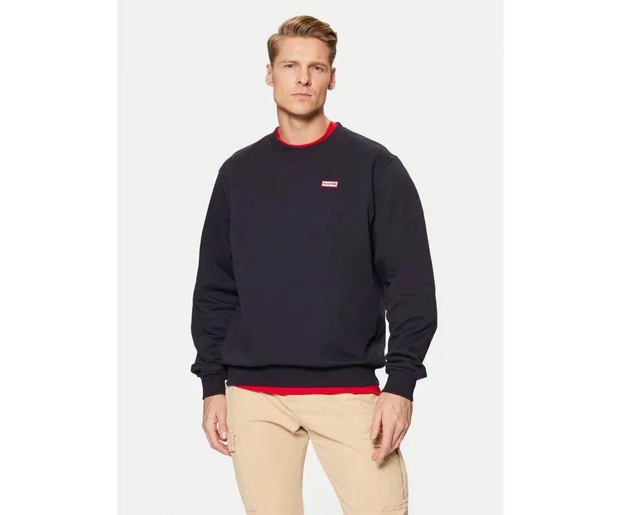 obrazek 1 Hunter Bluza Victor HARM0040242 Granatowy Regular Fit