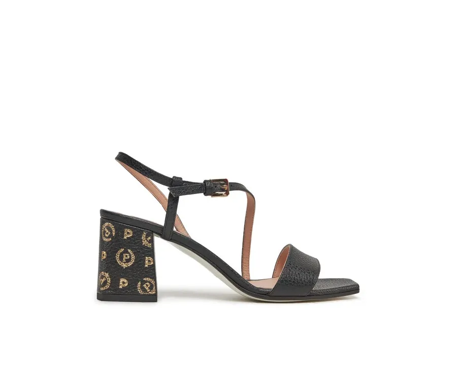 obrazek 1 Pollini Sandały SA16116C1ITDP000 Czarny