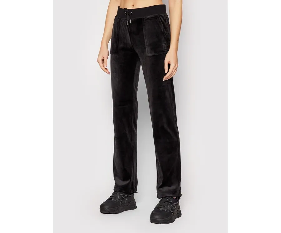 obrazek 1 Juicy Couture Spodnie dresowe Del Ray JCAP180 Czarny Regular Fit
