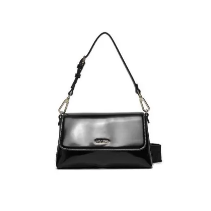 Zdjęcie Calvin Klein Torebka Ck Must Dbl Strap Mini Bag_Shiny K60K612772 Czarny