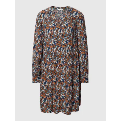 Zdjęcie Sukienka mini z wiskozy ze wzorem na całej powierzchni