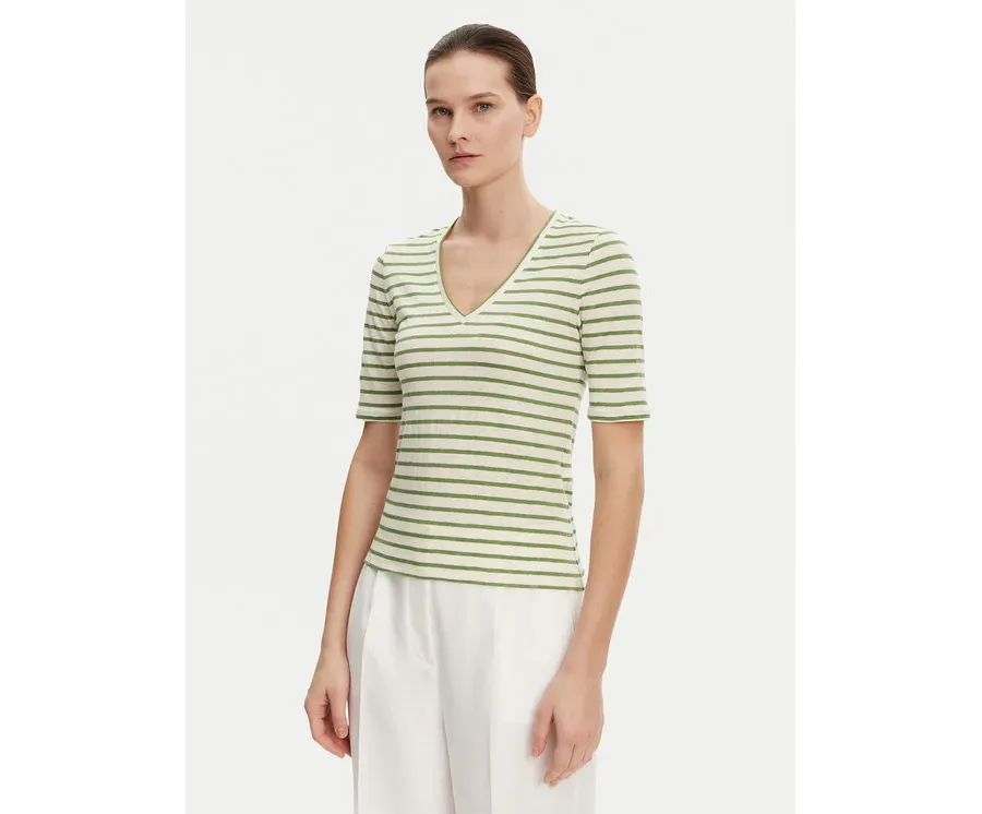 obrazek 1 Weekend Max Mara T-Shirt Opzione 2515941012 Zielony Regular Fit