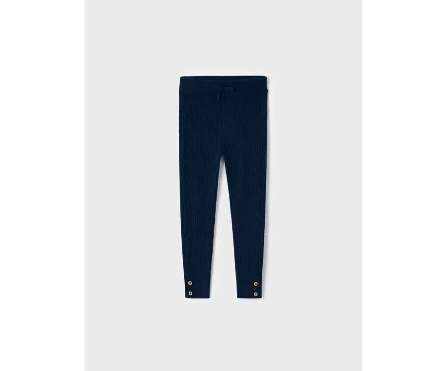 obrazek 1 Mayoral Legginsy 10.582 Granatowy Regular Fit