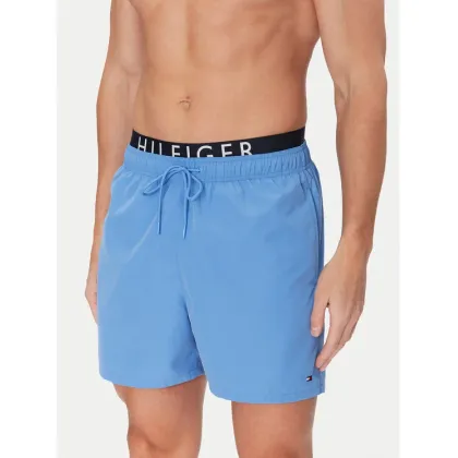Zdjęcie Tommy Hilfiger Szorty kąpielowe UM0UM03489 Niebieski Regular Fit