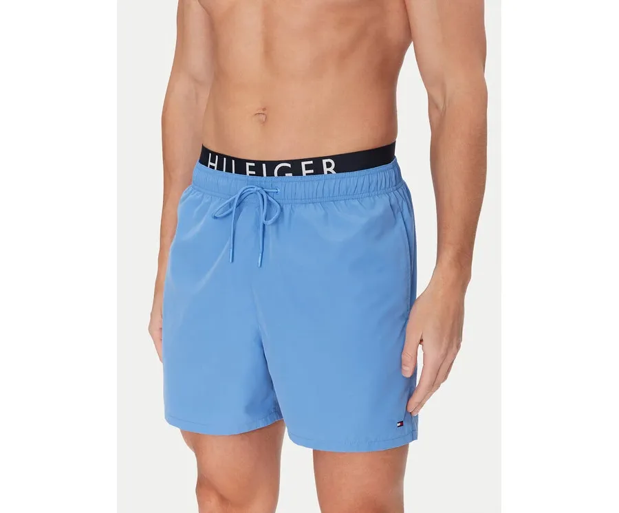 obrazek 1 Tommy Hilfiger Szorty kąpielowe UM0UM03489 Niebieski Regular Fit
