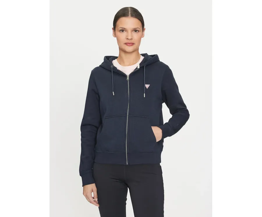 obrazek 1 Guess Jeans Bluza W4YQ03 KC811 Granatowy Regular Fit