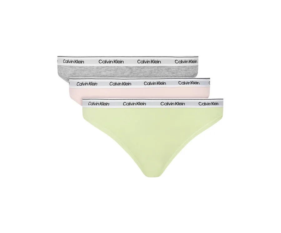 obrazek 1 Calvin Klein Underwear Komplet 3 par fig klasycznych 000QD5207E Kolorowy