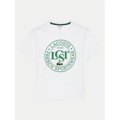 Zdjęcie Lacoste T-Shirt TJ2463 Biały Regular Fit