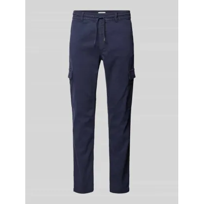 Zdjęcie Spodnie cargo o kroju slim fit ze sznurkiem model ‘Gymdigo’