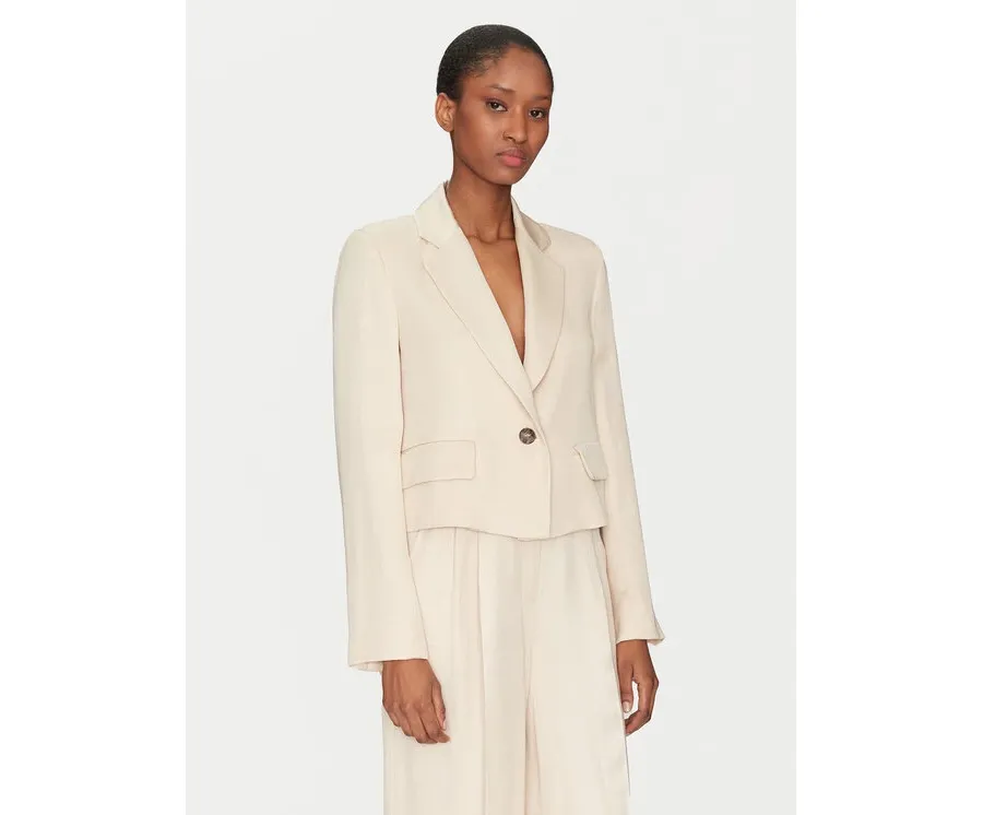 obrazek 1 Marella Marynarka Salvia 2515041121 Beżowy Regular Fit