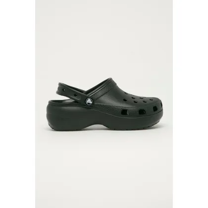 Zdjęcie Crocs klapki Classic Platform Clog damskie kolor czarny 207989