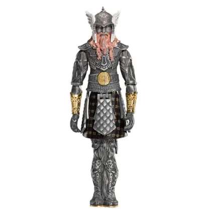 Zdjęcie Unikatowe pióro wieczne, figurka Wiking ze srebra