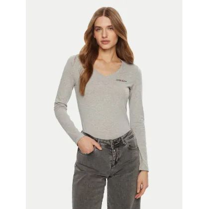 Zdjęcie Guess Jeans Bluzka W4YI21 J1314 Szary Regular Fit