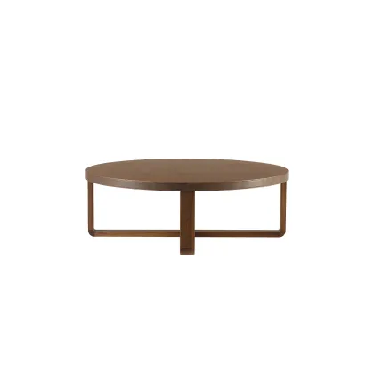 Zdjęcie Lity orzech amerykański - wysokiej jakości stolik kawowy Ø45cm - Ulivi Salotti