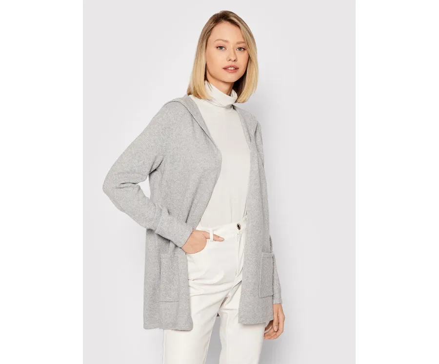 obrazek 1 Vero Moda Kardigan Doffy 10235948 Szary Loose Fit