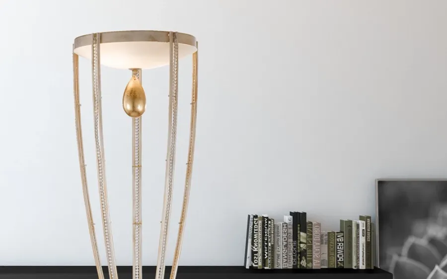 obrazek 4 Artystyczna lampa idealna do sypialni - NOBLESSE