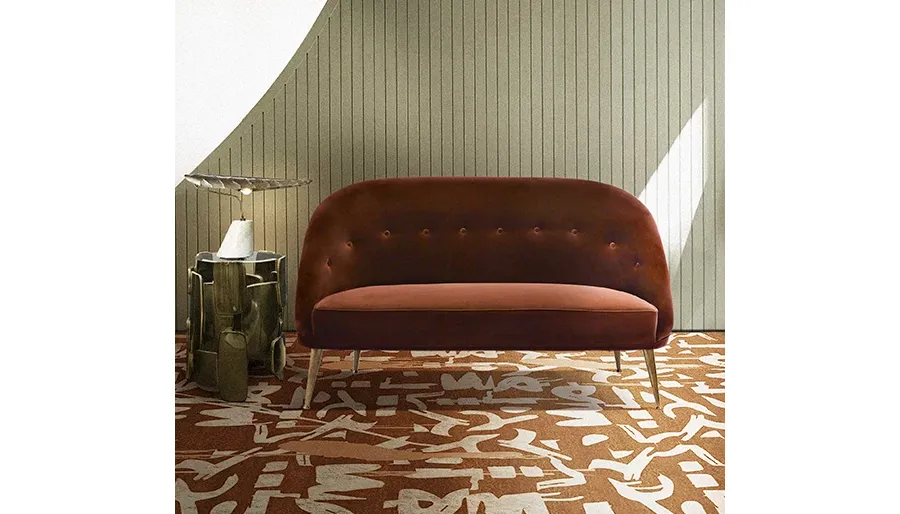 obrazek 7 Zielona portugalska dwuosobowa sofa