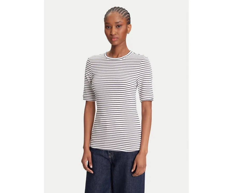 obrazek 1 Calvin Klein T-Shirt LV044B232G Granatowy Regular Fit