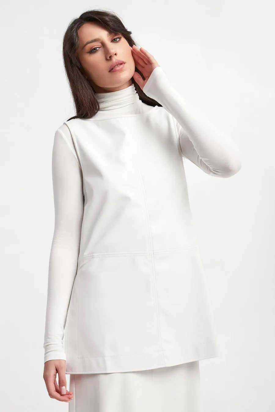 obrazek 1 Top damski z ekoskóry Sagoma MAX MARA LEISURE Max Mara Leisure