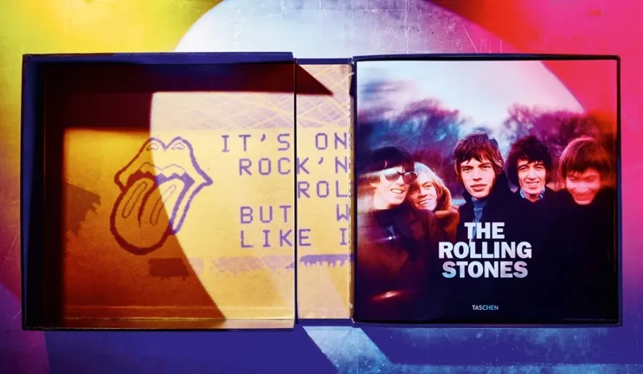 obrazek 3 Książka The Rolling Stones, Art Edition No. 301–375, Ethan Russell ‘Mick and Keith’ - Taschen
