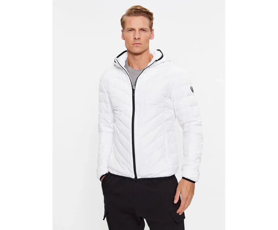 obrazek 1 EA7 Emporio Armani Kurtka puchowa 8NPB14 PNE1Z 1100 Biały Regular Fit