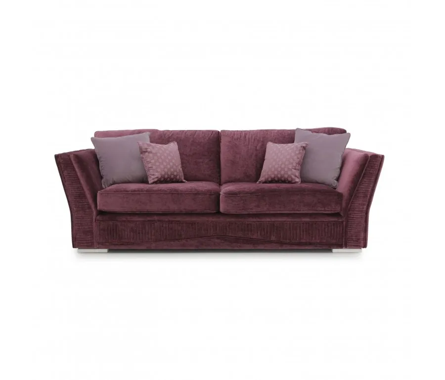 obrazek 2 Różowa sofa 2-osobowa w stylu nowoczesnym - Sevensedie