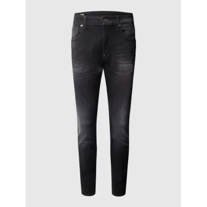 Zdjęcie Jeansy o kroju skinny fit z naszywką z logo