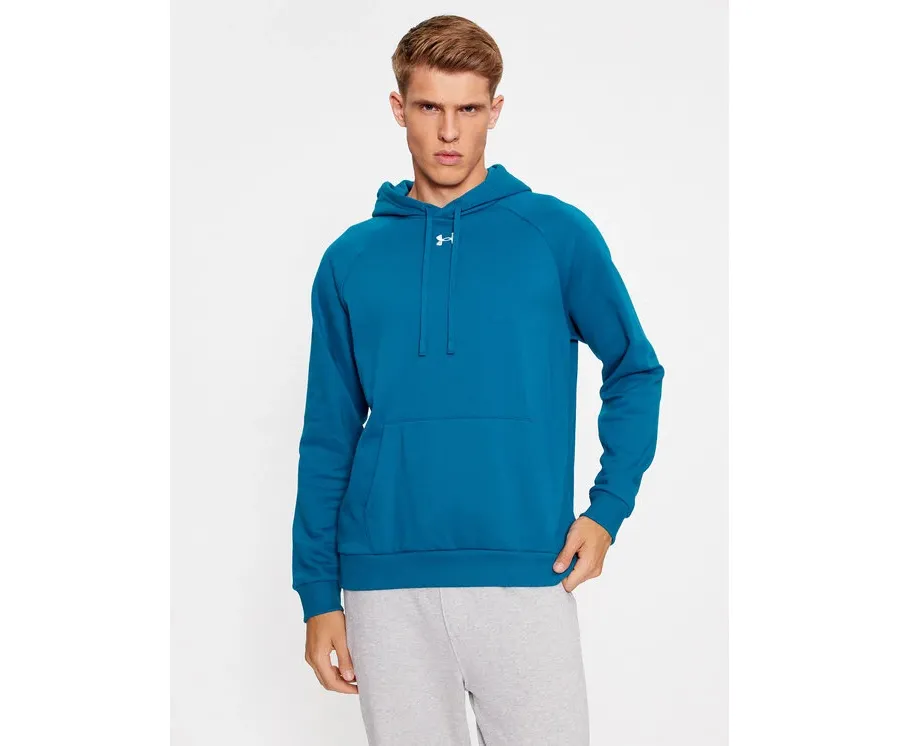 obrazek 1 Under Armour Bluza Ua Rival Fleece Hoodie 1379757 Niebieski Loose Fit