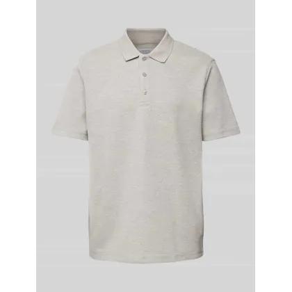 Zdjęcie Koszulka polo o kroju regular fit z krótką listwą guzikową