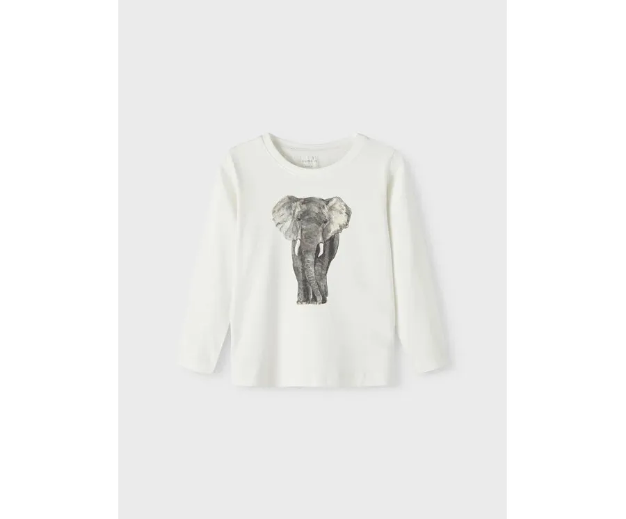 obrazek 1 NAME IT Bluzka 13212860 Biały Regular Fit