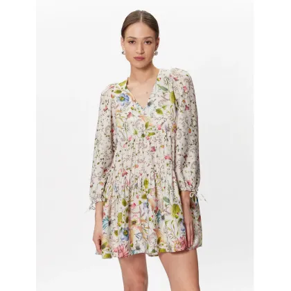 Zdjęcie Replay Sukienka codzienna W9033.000.73974 Écru Regular Fit REPLAY