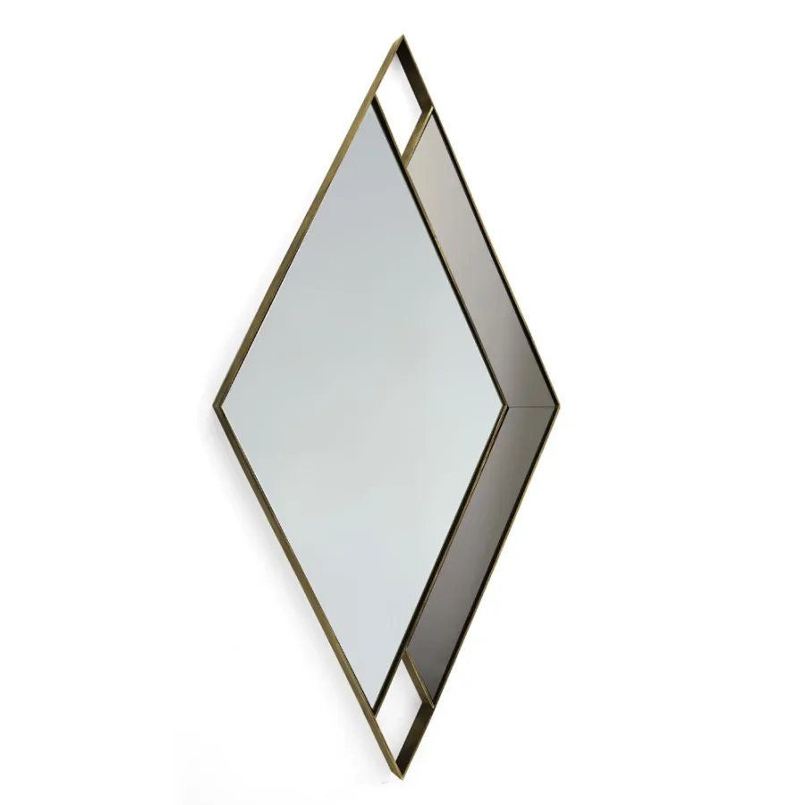 obrazek 3 Lustro w kształcie diamentu H.120xL.60xP.4 cm