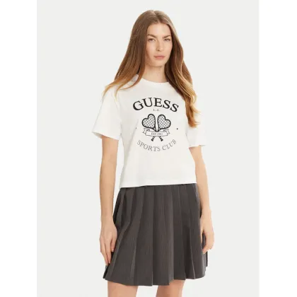 Zdjęcie Guess T-Shirt V5GI04 I3Z14 Biały Regular Fit