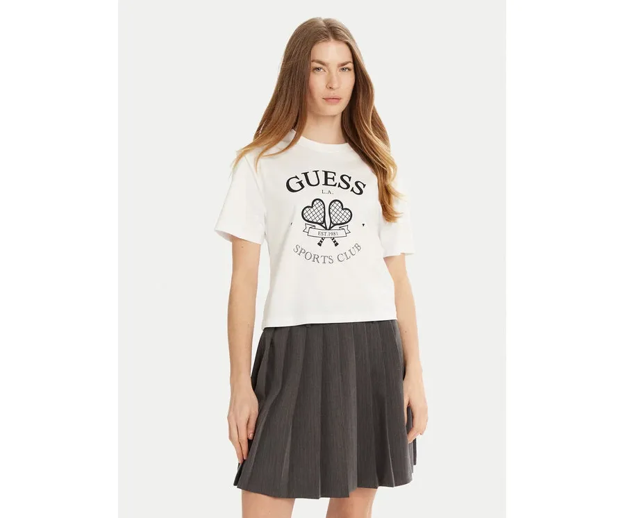 obrazek 1 Guess T-Shirt V5GI04 I3Z14 Biały Regular Fit