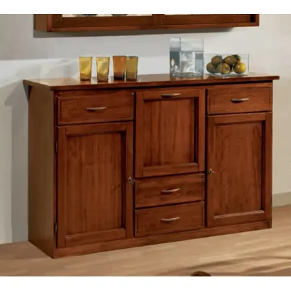 Zdjęcie Włoski kredens antyczne wykończenie orzecha - Fratelli Mirandola