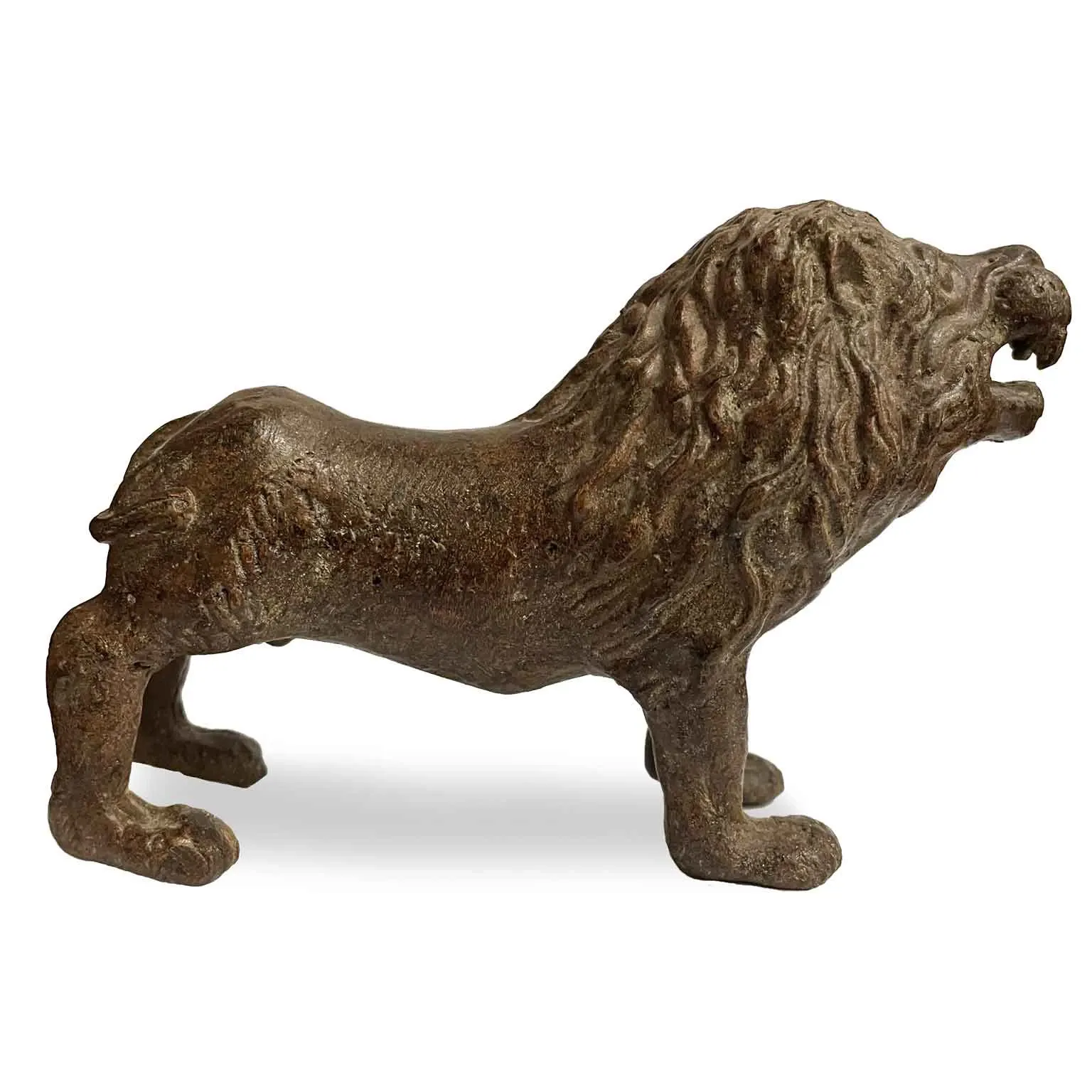 Zdjęcie Figura lwa z brązu - XIX wiek