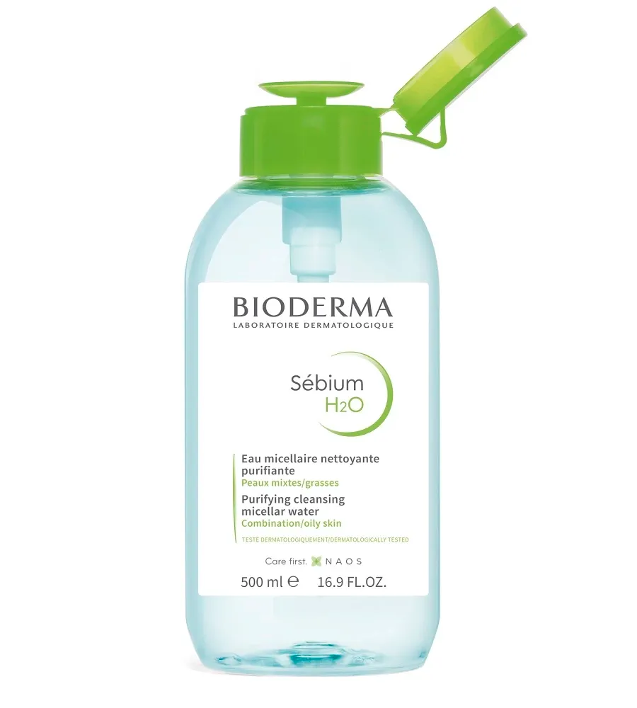 obrazek 1 Bioderma Sebium H2O Płyn micelarny do skóry tłustej i mieszanej, 500 ml 500 ml
