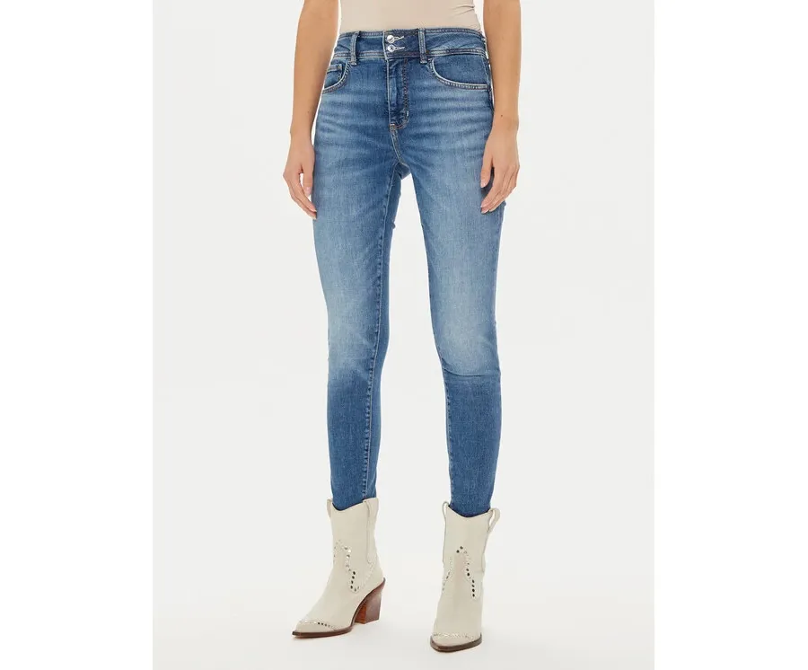 obrazek 1 Guess Jeansy W4BA34 D592C Granatowy Skinny Fit