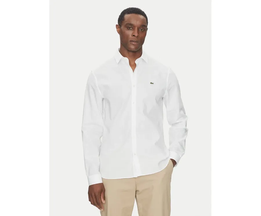 obrazek 1 Lacoste Koszula CH5620 Biały Slim Fit