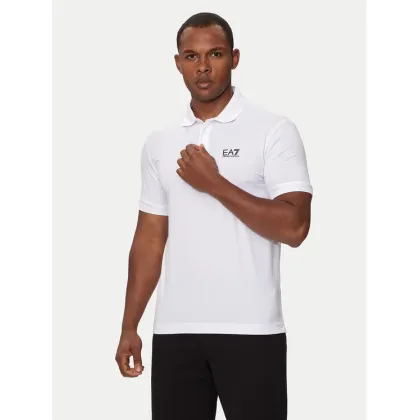 Zdjęcie EA7 Emporio Armani Polo 8NPF14 PJVQZ 1100 Biały Regular Fit