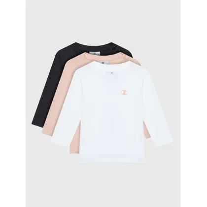 Zdjęcie Champion Komplet 3 bluzek 404507 Kolorowy Regular Fit