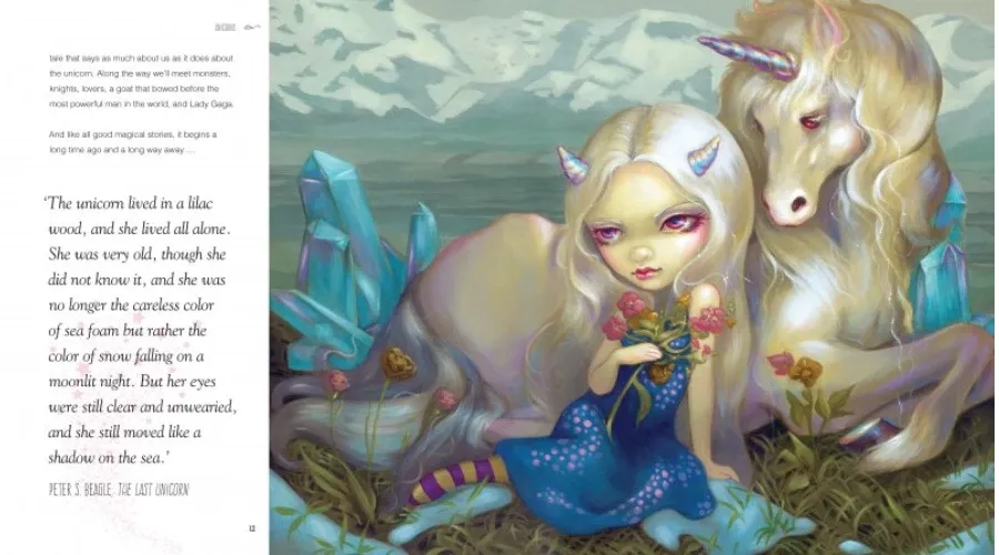 obrazek 2 Książka Magiczna historia jednorożców - Flame Tree Publishing