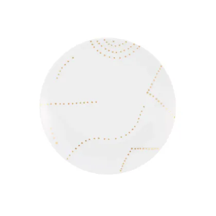 Zdjęcie Talerz deserowy z porcelany Gold Dots Folkifunki w złote kropki - Vista Alegre