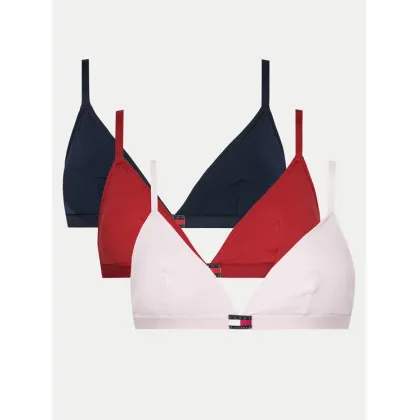 Zdjęcie Tommy Hilfiger Komplet 3 biustonoszy UW0UW05747 Kolorowy