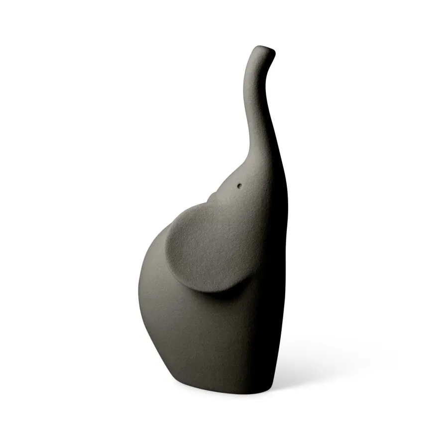 obrazek 1 Ręcznie wykonana figurka ozdobna słonia - 10x8x23 cm